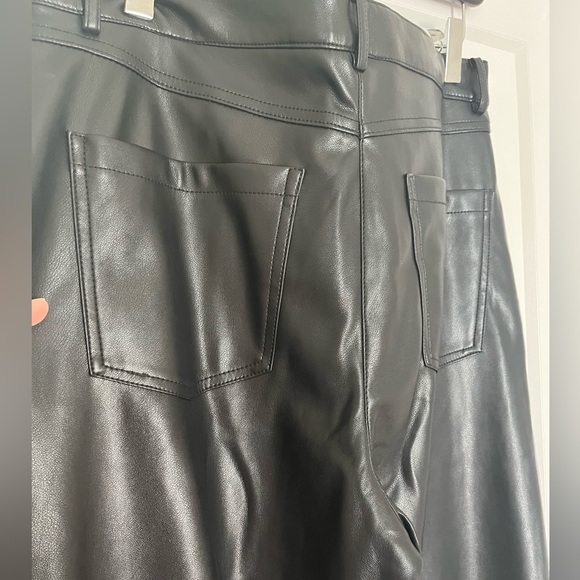 7 for all mankind leather pants - Picture 5 of 6